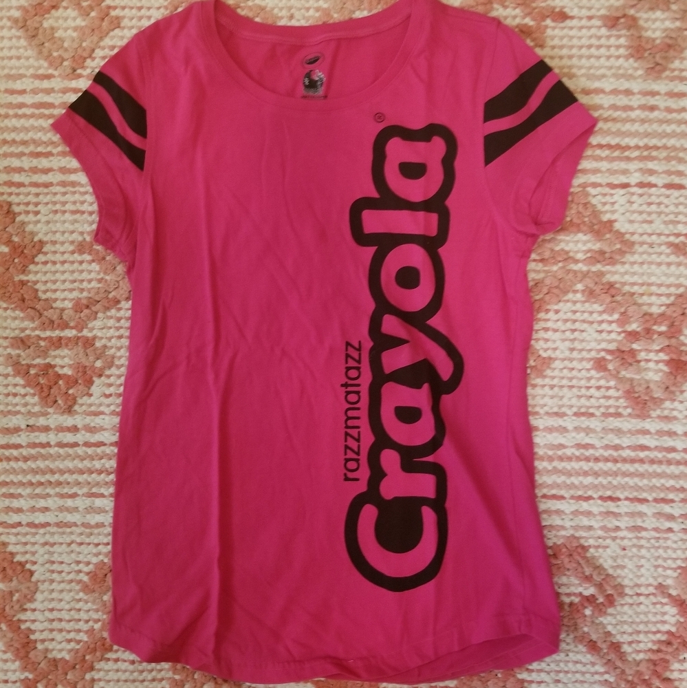 Pink crayola tee